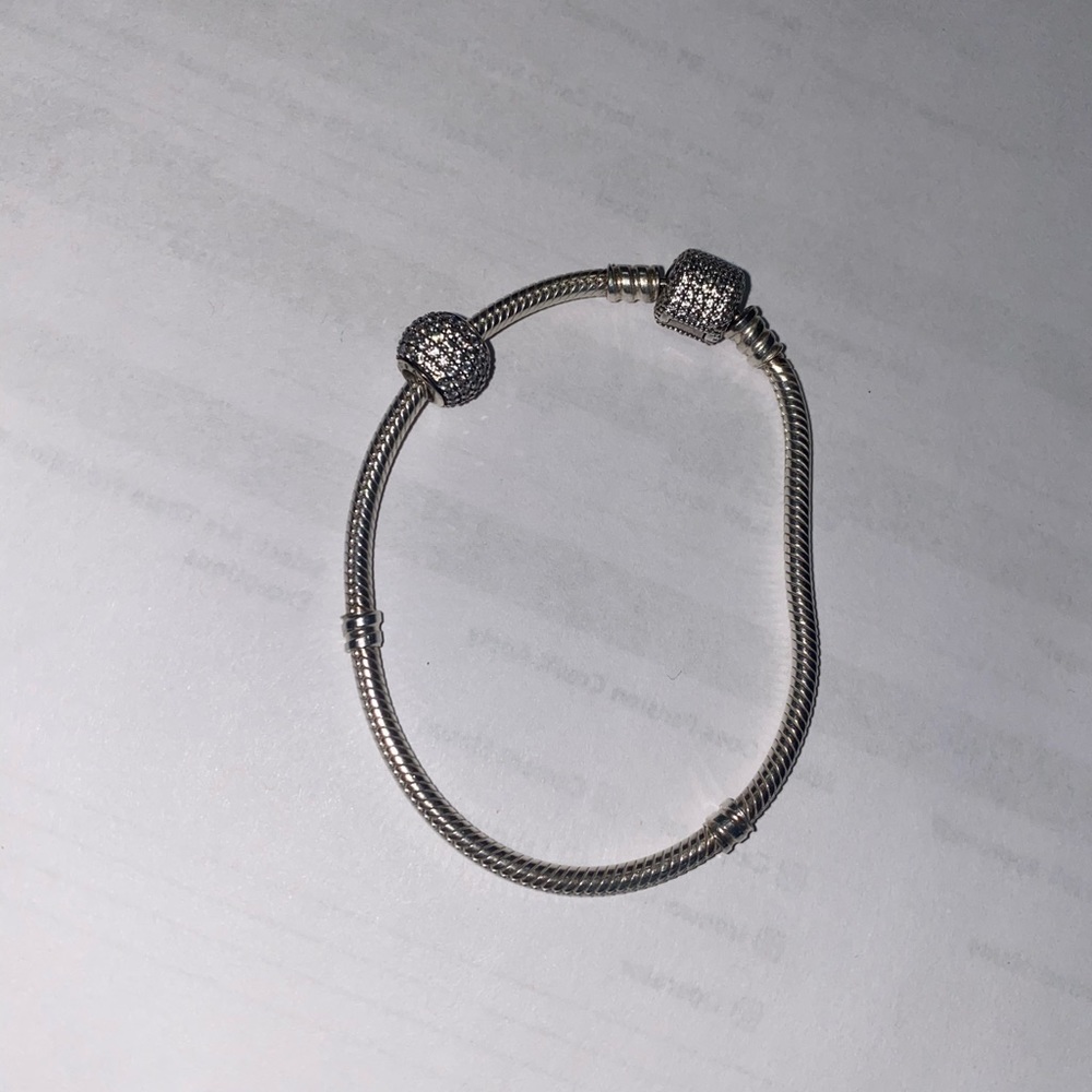 Pandora Charm Bracelet with Charm! Small!